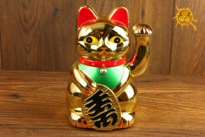 Japoński KOT Maneki – Neko Feng Shui – kot zapraszający, przywołuje klientów i szczęście