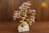Drzewko szczęścia Kwarc Różowy 200 kamieni naturalnych - miłość, optymizm, przyjaźń