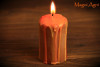 Świeca JESIENNA Święto MABON - 23 września Rytuał w Sabat Mabon - radość z życia