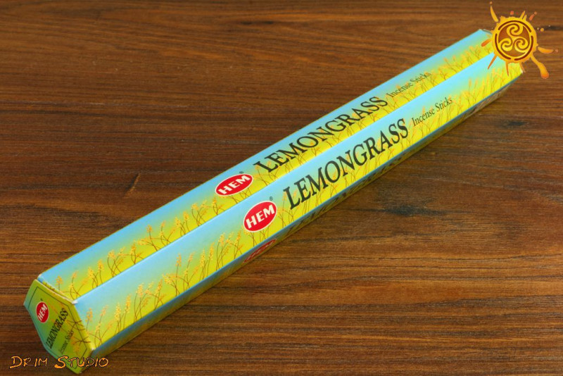 Kadzidełko Lemongrass HEM -  zapach cytrusów 