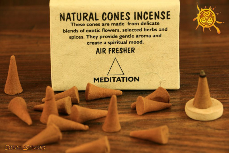Kadzidełko stożkowe Meditation cones 25szt. - Medytacyjne 