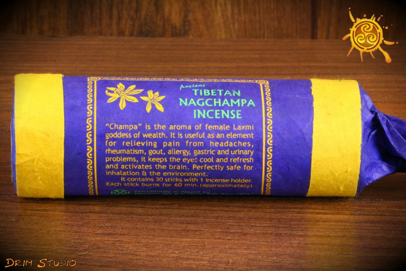 Kadzidełko Tybetańskie Nag Champa Tibetan - kadzidełko naturalne