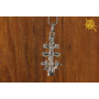 Krzyż z Caravaca 3 cm - ochrona, egzorcyzmy