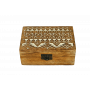 Pudełko drewniane wzór słowiański - do przechowywania magicznych przedmiotów
