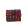 Skrzynka na skarby Kuferek SZKATUŁKA  z drewna - na wahadła, amulety, kamienie