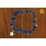 Lapis Lazuli bransoletka ochronna przywieszka Gwiazda - siła, ochrona, szczęście