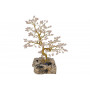 Drzewko szczęścia Kwarc Różowy 200 kamieni naturalnych - miłość, optymizm, przyjaźń