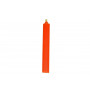 Pomarańczowa Świeca rozmiar S - dążenie do obranego celu, wspaniałe pomysły, ruch 