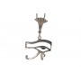 Oko Horusa wisior SREBRO - chroni przed zawiścią, zazdrością, złorzeczeniem