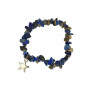Lapis Lazuli bransoletka ochronna przywieszka Gwiazda - siła, ochrona, szczęście